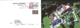 [917904]B/TB//O/Used-France  - AVALLON, Lettre + Carte - Châteaux