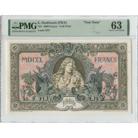 France, 1000 Francs, Louis XIV, Undated (1938), Proof, Gradée, PMG - Fiktive & Specimen