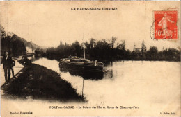 CPA Port-sur-Saone Pointe Des Iles Route De Chaux-les-Ports (1273759) - Port-sur-Saône
