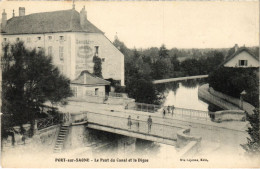 CPA Port-sur-Saone Le Pont Du Canal Et La Digue (1273843) - Port-sur-Saône