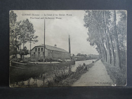 CPA - Corbie - Le Canal Et Les Usines Masse - Corbie