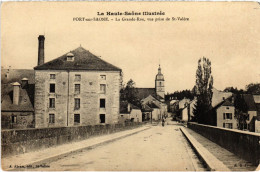 CPA Port-sur-Saone La Grande Rue Vue Prise De St-Valere (1273854) - Port-sur-Saône