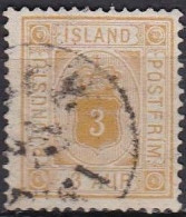 IS511 – ISLANDE – ICELAND – OFFICIAL – 1876-1901 ISSUE – Y&T # 3A USED 55 € - Dienstmarken