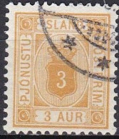 IS512 – ISLANDE – ICELAND – OFFICIAL – 1876-1901 ISSUE – SG # O36 USED 36 € - Dienstmarken