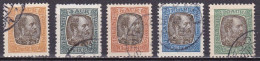 IS527B – ISLANDE – ICELAND – OFFICIAL – 1902 CHRISTIAN IX ISSUE – SC # O13/6-18 USED 22 € - Service