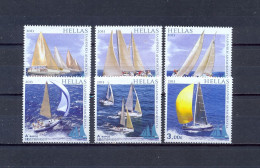 GREECE - MNH - SAILING BOATS - MI.NO.2712/7 - CV = 10,50 € - Ungebraucht