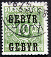 Denmark 1923  Minr.14 GEBYR   (0 )    ( Lot  G863  ) - Strafport