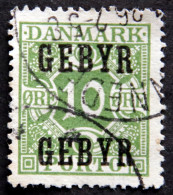 Denmark 1923  Minr.14 GEBYR   (0 )    ( Lot  G 901 ) - Strafport