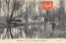 CPA 91 MENNECY / LE CABARET DES MARAIS / PECHE A LA LIGNE - Mennecy