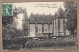 CPA 94 - MAROLLES EN BRIE - Façade Principale Du Château - TB PLAN EDIFICE - Marolles En Brie