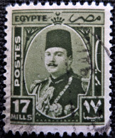 Egypte 1944 -1946 King Farouk   Stampworld N°  282 - Oblitérés