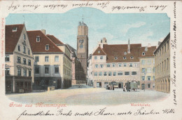 Memmingen - Marktplatz - 1902 - Memmingen