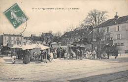 CPA 91 LONGJUMEAU / LE MARCHE - Longjumeau