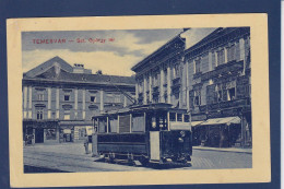 CPA Roumanie TEMESVAR Romania Roemenie Voir Dos Tramway - Romania