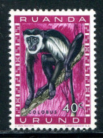 RUANDA URUNDI- Y&T N°207- Neuf Avec Charnière * (singe) - Neufs