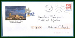 PAP € Repiqué Istres Le Centre Ancien Moyennageux OMEC 13 Istres 2003 - Prêts-à-poster:private Overprinting