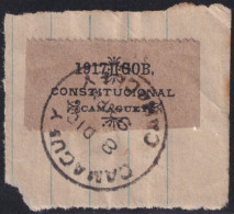 1917-421 CUBA REPUBLICA 1917 CHAMBELONA REVOLUTION BOGUS FANTASIA. - Used Stamps