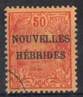 Nouvelles HEBRIDES Timbre-poste N°4 Oblitéré TB Cote : 14.00€ - Gebraucht