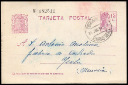 Ciudad Real - Edi O EP 69 - Entero Postal Mat "Piedrabuena" - 1931-....