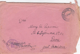 Romania, 1943, WWII Military Censored CENSOR ,COVERS  POSTMARK OPM #176 - Lettres 2ème Guerre Mondiale