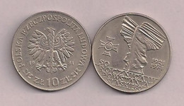 POLAND 1971 SILESIAN UPRISING 10 Zloty - Pologne