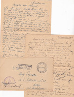 Romania, 1942, WWII Military Censored CENSOR ,COVERS + LETTRE  POSTMARK OPM #176 - 2de Wereldoorlog (Brieven)