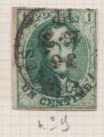 Timbre N°9 , Cote 160€ ( SN23/1.2) - 1849-1850 Medallions (3/5)