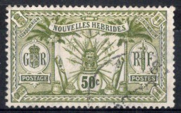 Nouvelles HEBRIDES Timbre-poste N°33 Oblitéré TB Cote : 8.00€ - Gebruikt