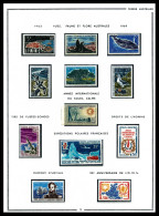 ** 1948-1992, Poste, PA: Collection Complète De Timbres Neufs ** Dont N°24, 25, PA 9, 14... Presentée Sur Feuilles MOC.  - Collections, Lots & Series