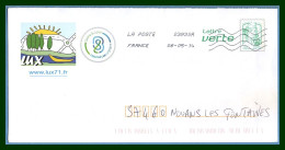 PAP Ciappa LV Repiqué LUX 71 OMEC 2014 Saône Et Loire - Prêts-à-poster:private Overprinting