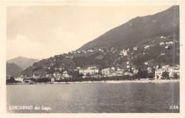 SUISSE - Locarno Dal Lago - Montagne - Carte Postale Ancienne - Mon