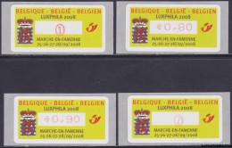 België 2008 - Mi:autom 63, Yv:TD 71, OBP:ATM 120 S10, Machine Stamp - XX - Luxphila 2008 Marche And Famenne - Postfris