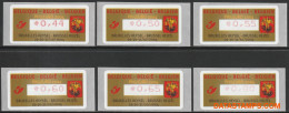 België 2004 - Mi:Autom 55, Yv:TD 63, OBP:ATM 112 Set, Machine Stamp - XX - Phil Euro 2004 Sint Michiel - Ungebraucht