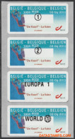 België 2011 - Mi:Autom 73, Yv:TD 81, OBP:ATM 130 Set, Machine Stamp - XX - The Foor - Postfris