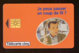 Télécarte Phonecard France 05/97 1997 102.000ex 5U Je Peux Passer Un Coup De Fil Avec Pointsphones C'est Toujours Oui - 5 Eenheden