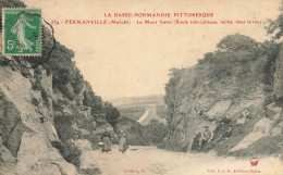 Fermanville * Route Et Le Mont Varin * Villageois - Andere & Zonder Classificatie