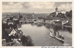 SUISSE - Schaffhausen - Bateau - Pont - Carte Postale Ancienne - Au