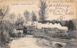 Nemours          77          Barrière Des Rochers    - Train -  Pli.     (voir Scan) - Nemours