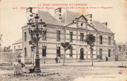 Equeurdreville * Place De L'hôtel De Ville Et Bureau Des Postes Et Télégraphes * Ptt - Equeurdreville