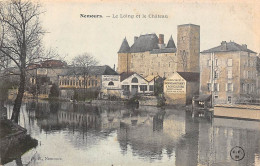 Nemours          77          Le Loing Et Le Château. Usine De Machines Agricoles        (voir Scan) - Nemours