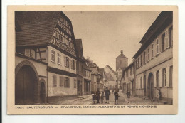 LAUTERBOURG (67) Grande Rue - Lauterbourg