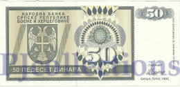 BOSNIA HERZEGOVINA 50 DINARA 1992 PICK 134a UNC - Bosnie-Herzegovine