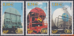 België 2000 - OBP:TRV 14/16, Railway Vignettes - XX - Goods Transport - 1996-2013 Viñetas [TRV]