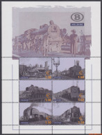 België 2006 - OBP:TRV BL 9, Railway Vignettes - XX - The Steam Age - 1996-2013 Labels [TRV]