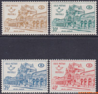 België 1967 - Mi:postpakket 60/62+ 63, Yv:CP 399/402, OBP:TR 400/403, Railway Stamps - XX - Postal Package Stamps Stati - Mint