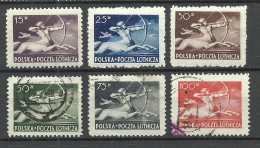 POLEN Poland 1948 Michel 479 - 484 */o - Other & Unclassified