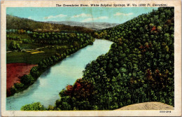 West Virginia White Sulphur Springs The Greenbrier River Curteich - Other & Unclassified
