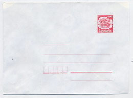 YUGOSLAVIA 1989 Postal Coach 1600. D. Envelope, Unused.  Michel U93 - Ganzsachen