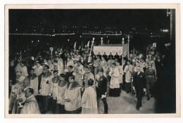 CPSM HONGRIE Procession A XXXIV NEMZETKOZI EUCHARISZTIKUS KONGRESSZUS BUDAPEST Körmenet A Dunanal 1938 - Hongarije