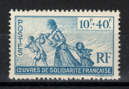 Colonies Générales - France Libre YV 7 ( Ex YV 66 ) N** MNH , Oeuvres De Solidarité Cote 7 Euros - Andere & Zonder Classificatie